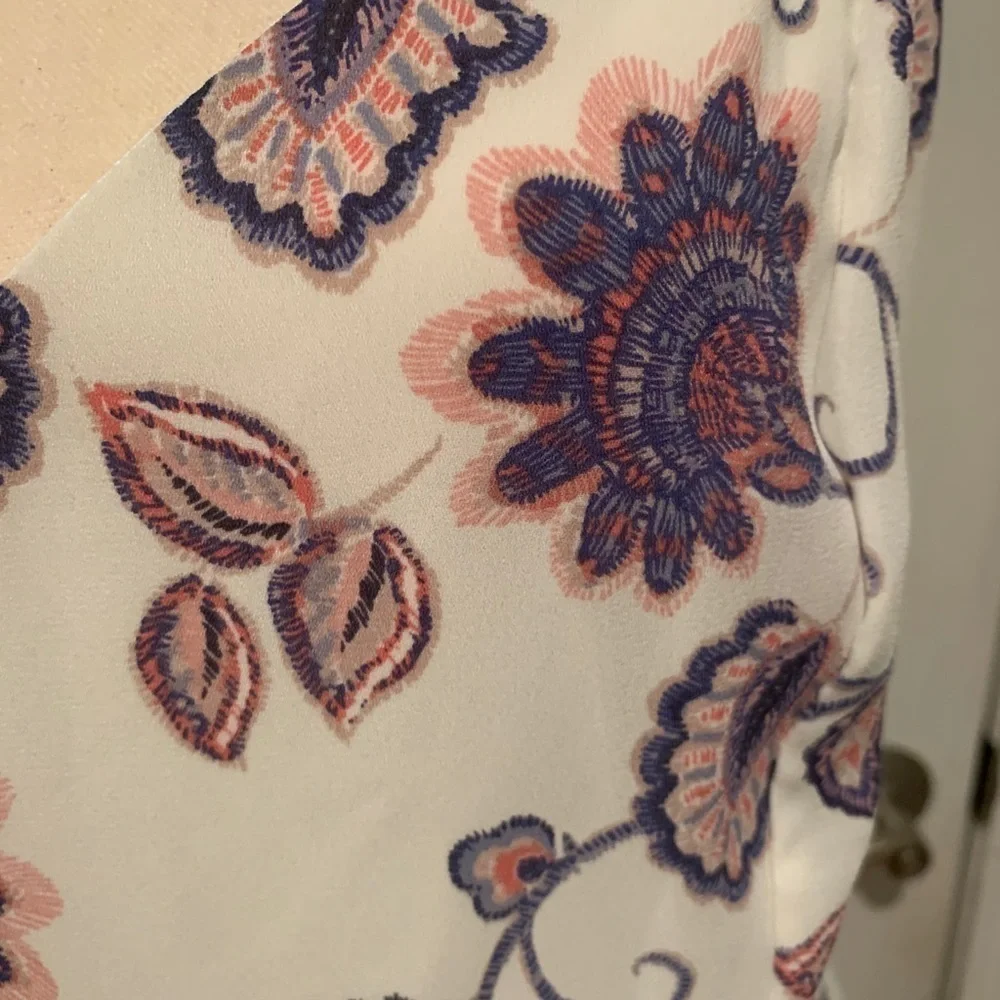 Peach love California woman’s flower print romper - Picture 8 of 10